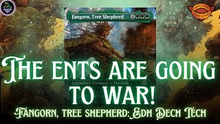 Fangorn Tree Shepherd EDH Deck Tech Treefolk Tribal  Lord of the Rings Tales of Middle Earth [upl. by Nosretep]