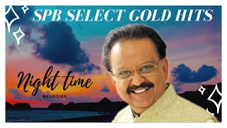 SPB Super Hit Tamil Songs  Night time melodies  Select golden hits [upl. by Juta]