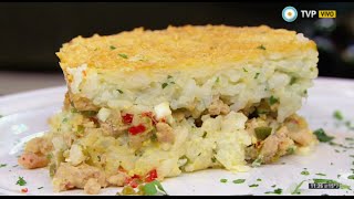 Pastel de cerdo y arroz [upl. by Reinal]