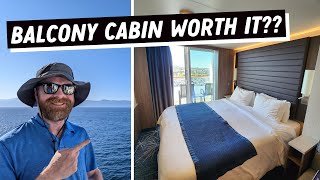 Norwegian Bliss BALCONY CABIN Tour  Is a Balcony Cabin Worth It Norwegian Cruise Line [upl. by Adnuhser]