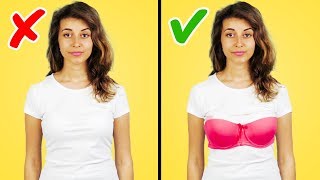 32 CRAZY YET BRILLIANT CLOTHING HACKS FOR GIRLS [upl. by Arim16]