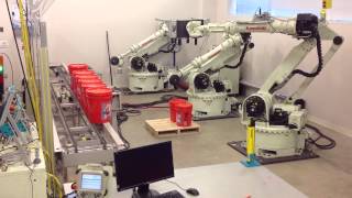 Mechatronic Engineering Senior Capstone Project  Kawasaki Robot Palletizing [upl. by Ained]