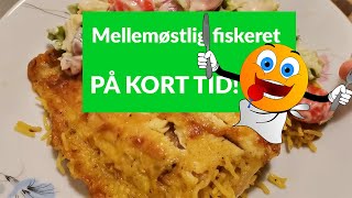 Fisk opskrift Sayadiye  Mellemøstlig mad Trin for trin [upl. by Piks]