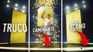 TRUCO PARA SABER SI TE TOCA CAMINANTE O ICONO EN FIFA 19 [upl. by Aserat]