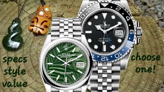 Rolex GMT Master II vs Datejust 36  Specs Style and Value  The Smart Choice [upl. by Tri763]