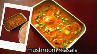 kadai mushroom recipe  restaurant style mushroom masala [upl. by Senaj652]