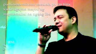 KARAOKE PAMINSANMINSAN OPM Hitmen Momentum Live MNL [upl. by Gothar]