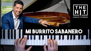 El Burrito Sabanero  Easy Piano Tutorial [upl. by Daria]