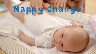 How to Successfully Change a Nappy  JOHNSONS Baby [upl. by Jason501]