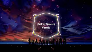 Attack On Titan OST  Call Of Silence Clear Sky Remix Lyrics [upl. by Diantha]