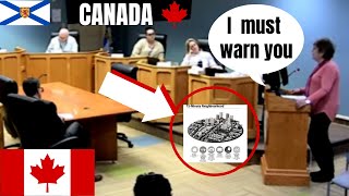 Alert Resident WARNS Town Council about 15Minute Cities Canadian Town [upl. by Acirre]