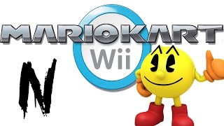 Mario Kart WII Custom Character PacMan by DJ lowgey [upl. by Ardnos134]