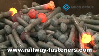 How high quality Rail Bolts are made—AGICO GROUP [upl. by Odlanar]