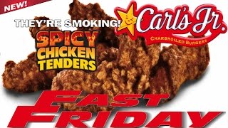 Carls Jr New Hand Breaded Spicy Chicken Tenders [upl. by Hendrix]