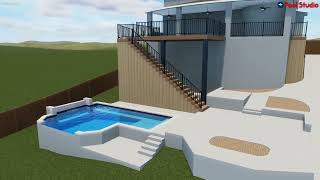 Custom Pool Design By Michael [upl. by Boleslaw]