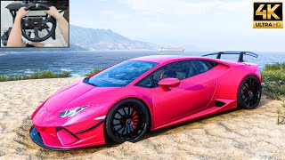 Lamborghini Huracan Performante  Forza Horizon 5  Logitech g29 gameplay [upl. by Collette28]