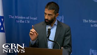 Son of Hamas CoFounder Denounces Group at UN Exposes Savage Indoctrination of Palestinian Kids [upl. by Gaby]