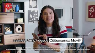 Envía o recibe dinero con Dimo® desde tu App Citibanamex Móvil® [upl. by Yllen817]