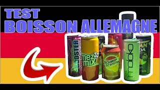 JE TEST DES BOISSONS ACHETÉ EN ALLEMAGNE [upl. by Kissel]