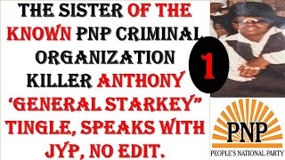 ANTHONY GENERAL STARKEY TINGLE SISTER SAID THAT THE POLICE MURDERED HER MURDERER BROTHER PT1 [upl. by Nalani877]