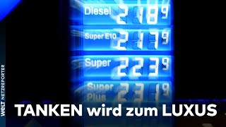 DIESEL und SUPER E 10 über 2 Euro  SPRITPREIS EXPLODIERT durch Krieg in der Ukraine [upl. by Rhodes]