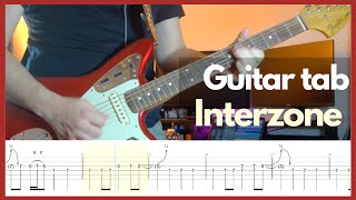 Joy Division  Interzone Guitar Tab [upl. by Lachance]