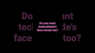 Technoblade face reveal [upl. by Ellessig]