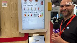 ISE 2024 Sodaclick Demos Automated QSR Ordering Solution with Conversational AI at the Google Booth [upl. by Rastus978]