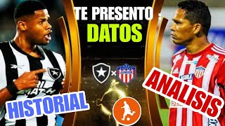 Te presento datos del Botafogo vs Junior hoy  Historial análisis y como vienen los equipos [upl. by Annalise]