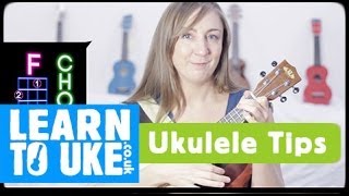 Learn To Uke the Ukulele Strum Chuck chuckchunkpalm mute Strum in 2 Minutes [upl. by Faustus]