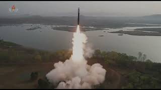 North Korea releases footage of firstever solidfuel ICBM launch [upl. by Ronn]