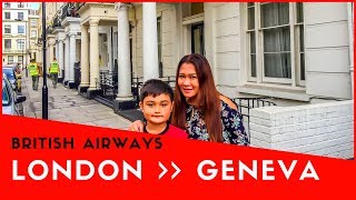 London to Geneva on British Airways [upl. by Allerbag]