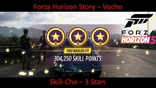 Forza Horizon 5  Horizon Story Vocho  SkillCho  3 Stars [upl. by Isayg]