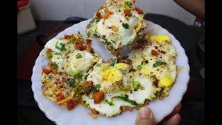 Tawa Omelette Recipe By AAmnas Kitchen [upl. by Nollie]