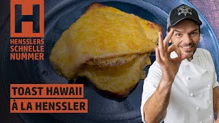 Schnelles Toast Hawaii à la Henssler Rezept von Steffen Henssler [upl. by Aldon118]