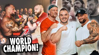 Trainingscamp mit den Besten Armwrestlern der Welt [upl. by Netsriik]