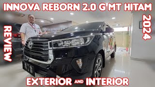 All New Innova Reborn 20 G Manual Bensin Warna Hitam Tahun 2024 Toyota Medan 085362072000 [upl. by Zeena]