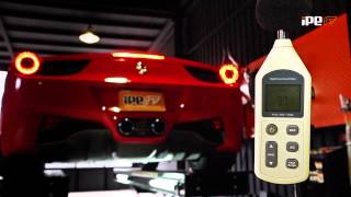 Ferrari 458 Italia w iPEInnotech exhaust  INCREDIBLE revs [upl. by Atiekan]