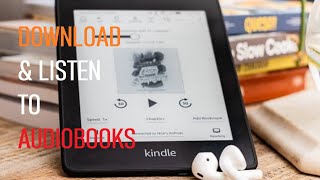 How to Download and Listen to Audiobooks On Kindle Paperwhite [upl. by Ewen]