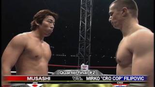 Musashi vs Mirko CroCop  K1 GP 99 FINAL [upl. by Asiluy772]