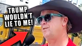 MAGA Moron CRUMBLES When Trumps LIE Gets FACTCHECKED [upl. by Eural]