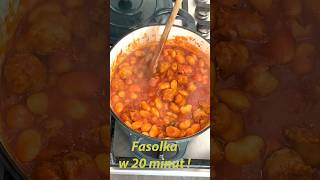 Fasolka w 20 minut shorts fasolka gotowanie [upl. by Aicatsanna]