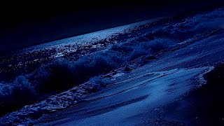 Ocean Sounds For Deep Sleep Relax With Night Ocean Waves The Silent One [upl. by Refinnaej]