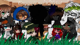 Creepypasta react to Michael AftonPart 5gacha clubMy auRead dec⚠️CRINGE WARNING⚠️ [upl. by Akcinehs]