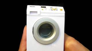 Dollshouse Miele Working Washing Machine [upl. by Sopher]