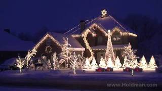 Best Christmas Lights Display HDflv [upl. by Stephana]