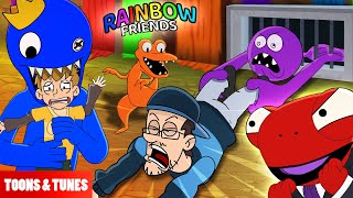 Rainbow Friends are not Our Friends 🌈 FGTeeV Animation [upl. by Sclater352]