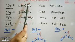 Dipole moment and tricks to compare polarity of different molecules  JEE  CSIRNET  NEET IIT [upl. by Allsun]