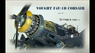 Vought F4U1D Corsair quotwhite 167quot in detail and scale 148 by Marek Vrzák ©2009 [upl. by Talich]