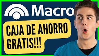 【 2024 】Caja de ahorro BANCO MACRO ✅ ¿Cómo abrir una caja de ahorro online y GRATIS dólares o pesos [upl. by Assirem]